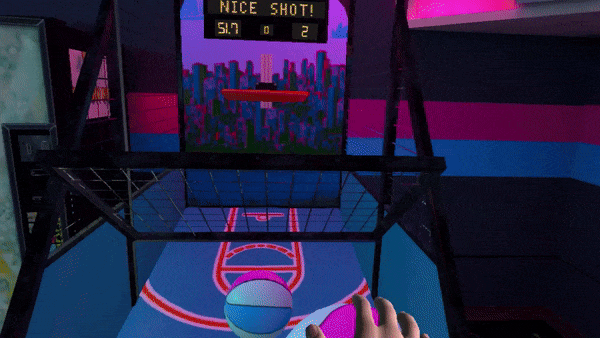 AP VR Basketball Blast