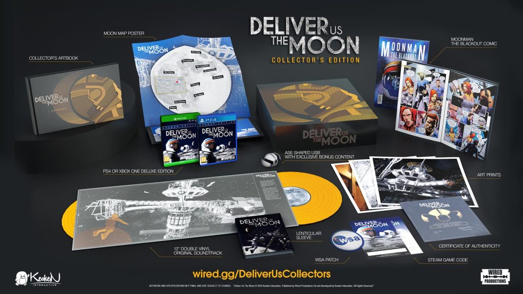 Deliver Us The Moon Physical Collector's Edition