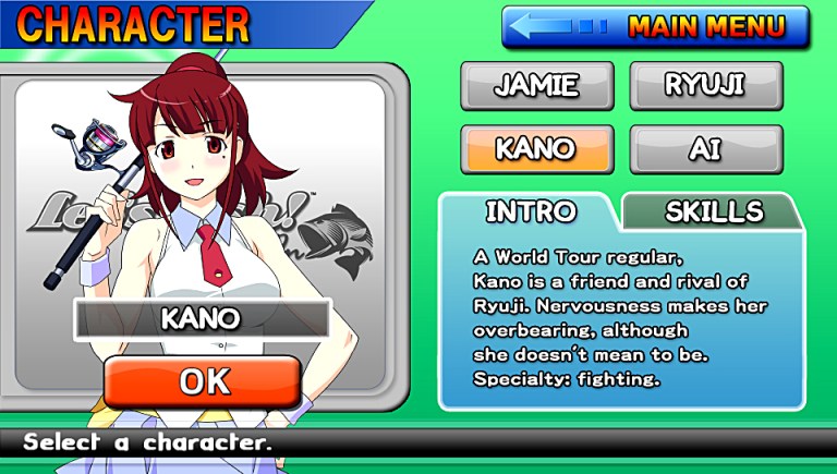 Play as four different characters
