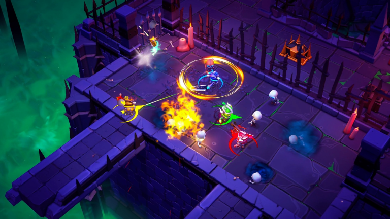 Up to 4 player couch and online co-op gameplay